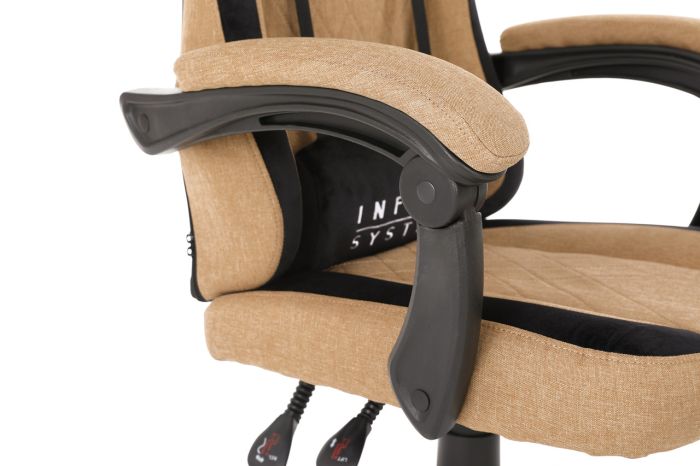 Комп'ютерне крісло із тканини Extreme INFINI SYSTEM Червоний