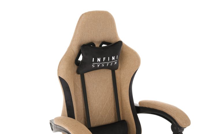 Комп'ютерне крісло із тканини Extreme INFINI SYSTEM Червоний