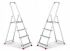 Одностороння алюмінієва драбина HIGHER 4-ступенева 125 кг