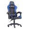 Комп‘ютерне крісло із карбоновими вставками CARBON Quattro Gaming Чорно-синій