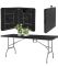 Садовый раскладной стол Gordon G495 180 см | 180х74х74 см Черный