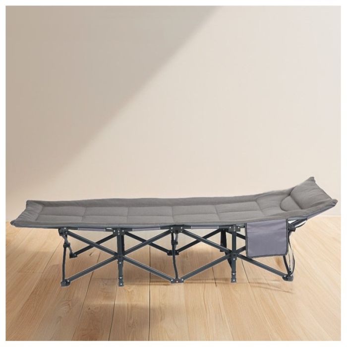 Розкладне туристичне ліжко Ecarla AR06SZ 187 x 68 см Графітовий