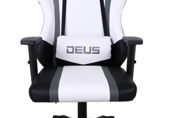 Комп‘ютерне крісло DEUS Storm Чорно-білий