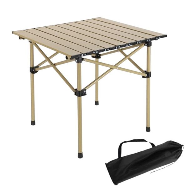 Розкладний стіл для кейтерингу Ecarla SC10JBR | 53x51x50 см Бежевий