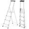 Одностороння 4-ступенева алюмінієва драбина Kanat KA-KAM-203 125 кг