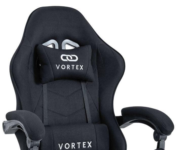 Комп'ютерне крісло із тканини Extreme VORTEX Чорний