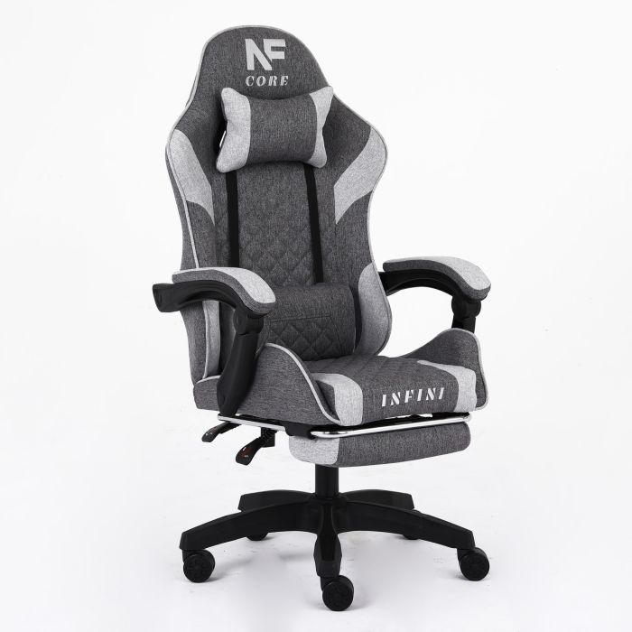 Комп'ютерне крісло із тканини Infini Core Сірий