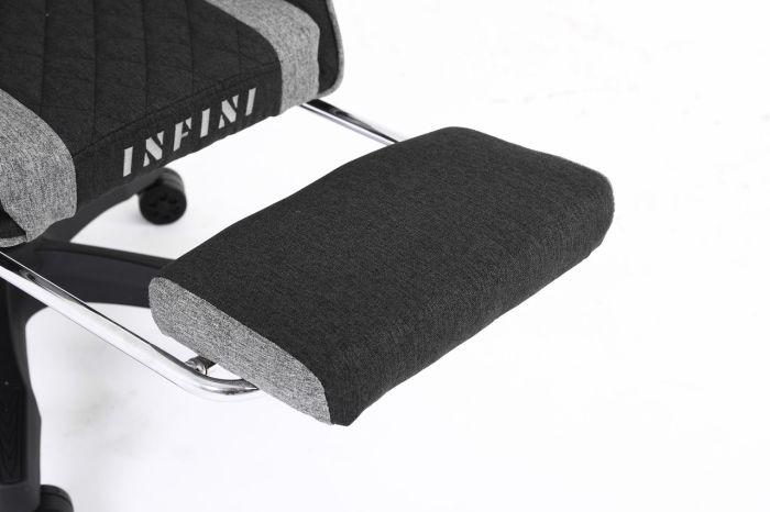 Комп'ютерне крісло із тканини Infini Core Чорно-сірий