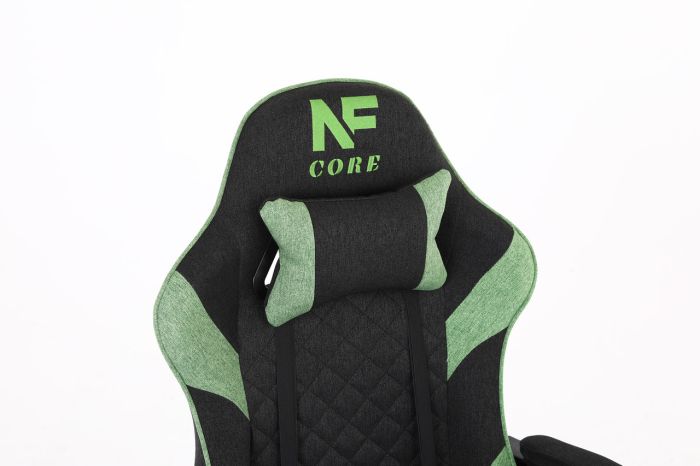 Комп'ютерне крісло із тканини Infini Core Чорно-зелений