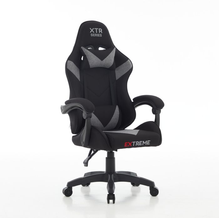 Комп'ютерне крісло із тканини EXTREME XTR Чорно-сірий