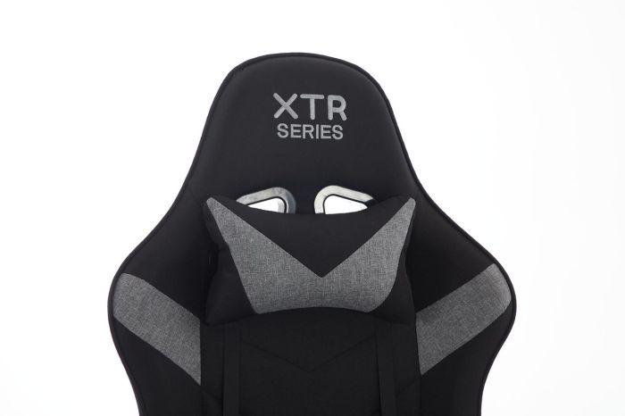 Комп'ютерне крісло із тканини EXTREME XTR Чорно-сірий