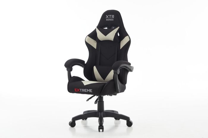 Комп'ютерне крісло із тканини EXTREME XTR Чорно-бежевий