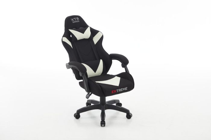 Комп'ютерне крісло із тканини EXTREME XTR Чорно-кремовий