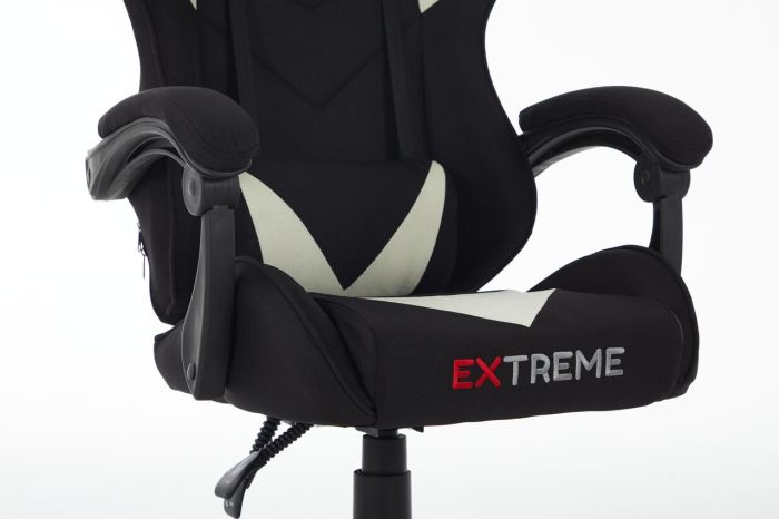 Комп'ютерне крісло із тканини EXTREME XTR Чорно-кремовий