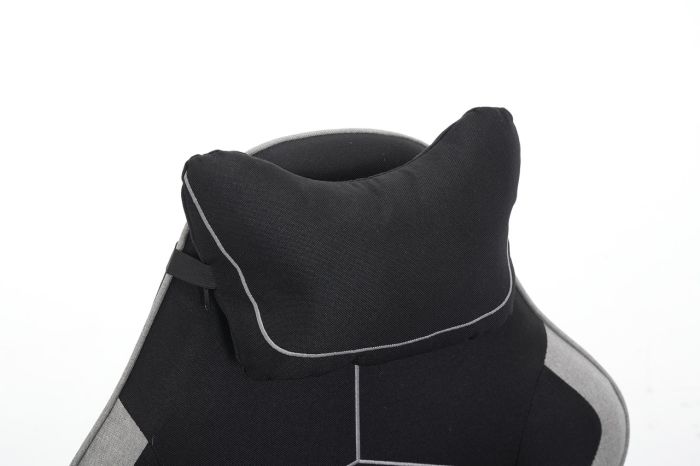 Комп'ютерне крісло із тканини Deus Edge Чорно-сірий