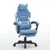 Компьютерное кресло из ткани Deus Edge Голубой