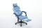 Комп'ютерне крісло із тканини Deus Edge Голубий