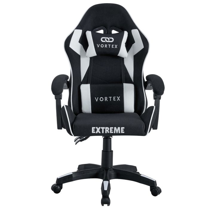 Комп'ютерне крісло із тканини Extreme VORTEX Білий