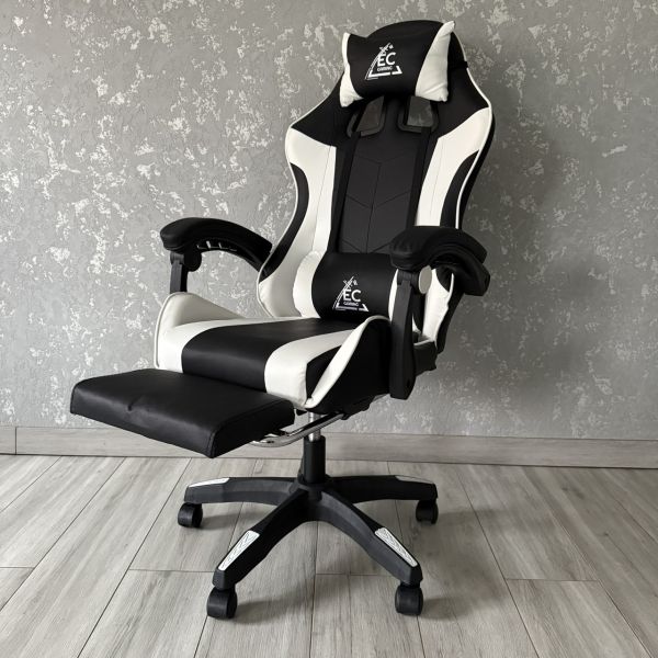 Комп‘ютерне крісло GAMER KO24B Чорно-білий