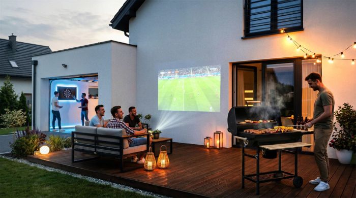 Садовий гриль-бочка Berdsen BD-895 Чорний