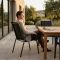 Комплект 4 садових крісел Ideal Garden AY004-4 Чорний